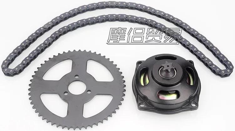 Trọn bộ nhông sên đĩa xe moto mini 50cc, T8F