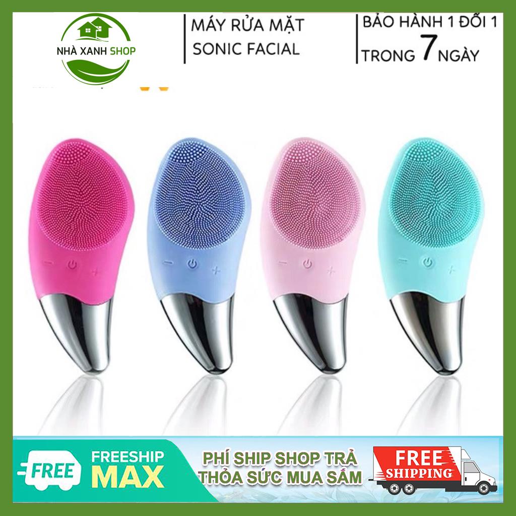 Máy rửa mặt cầm tay mini chính hãng aikedili sonic facial cleansing standard, hàng nội địa quảng châu