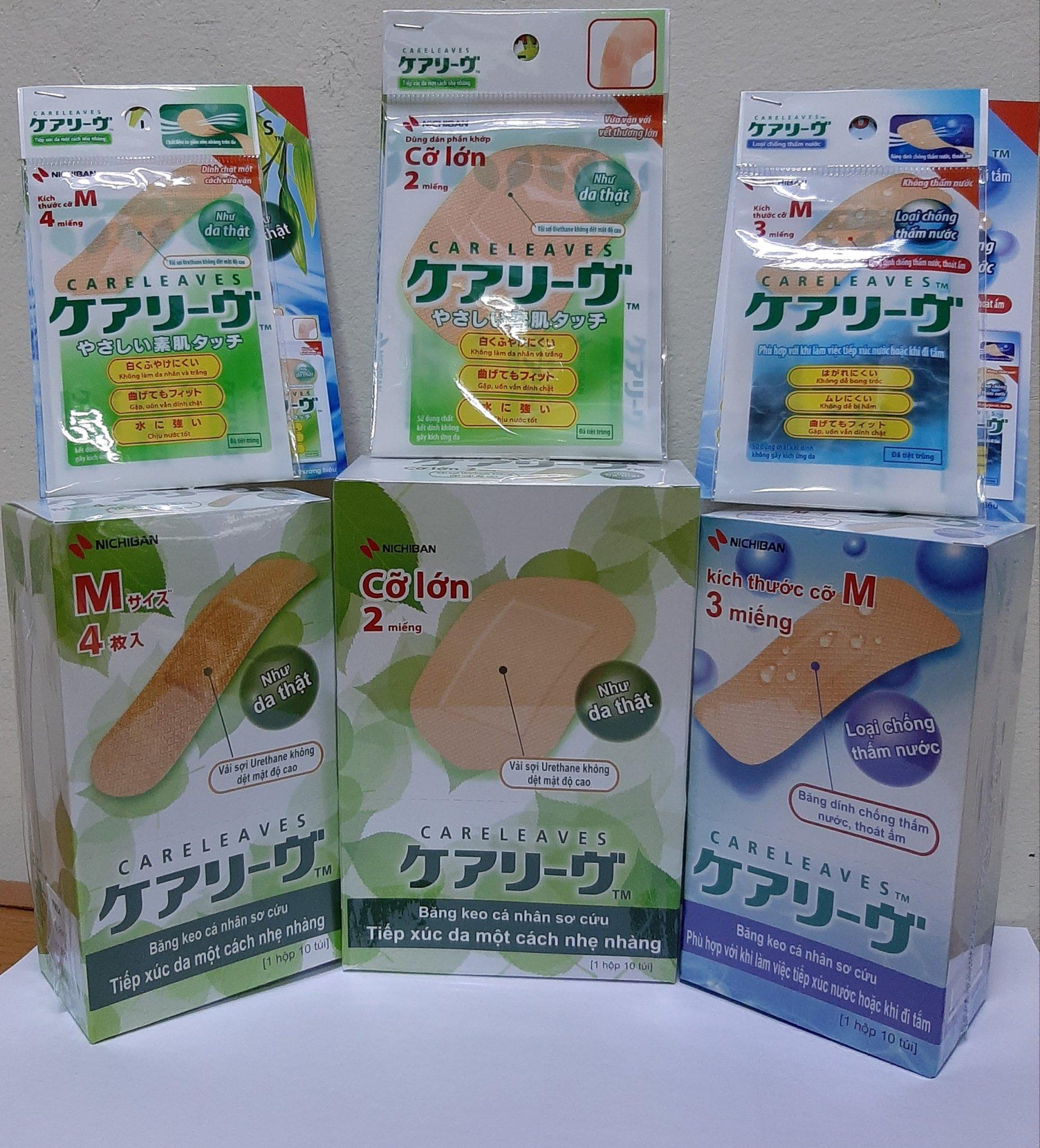 [HCM]COMBO BĂNG CÁ NHÂN SIÊU MỎNG CAO CẤP NHẬT BẢN - NICHIBAN