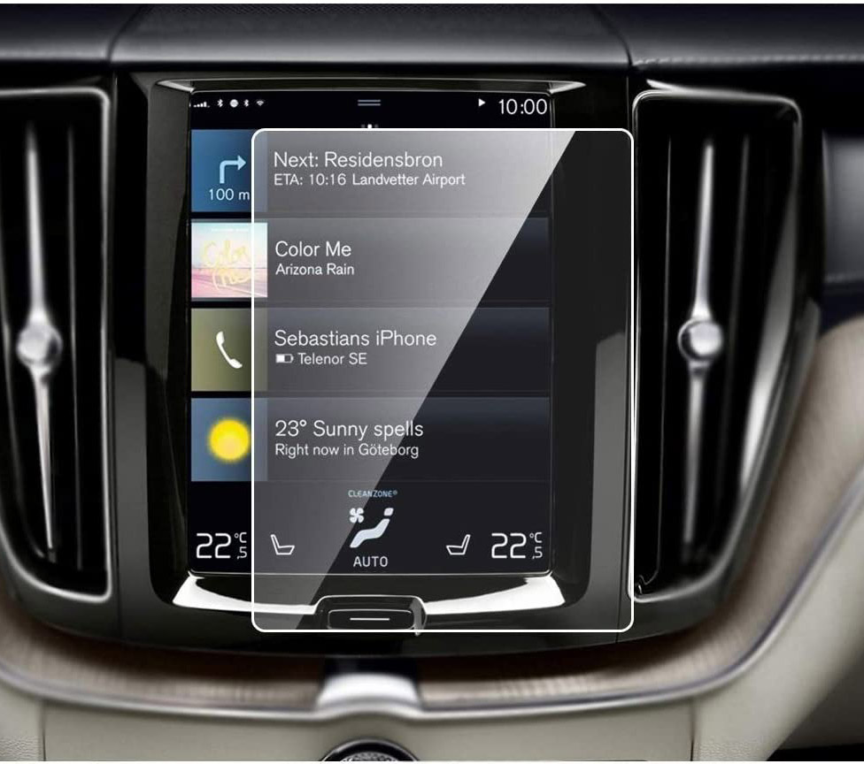 Cường lực màn hình cảm ứng xe Volvo