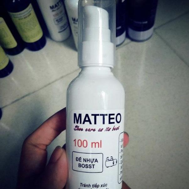 Tẩy Ố Giày Matteo Tẩy Trắng  Đế và Các Chi Tiết Cao Su