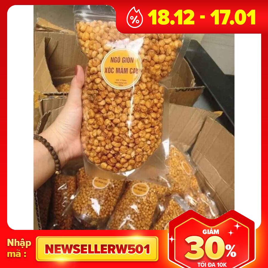 Ngô xóc mắm giòn cay combo 10 gói 379k/ 10 gói