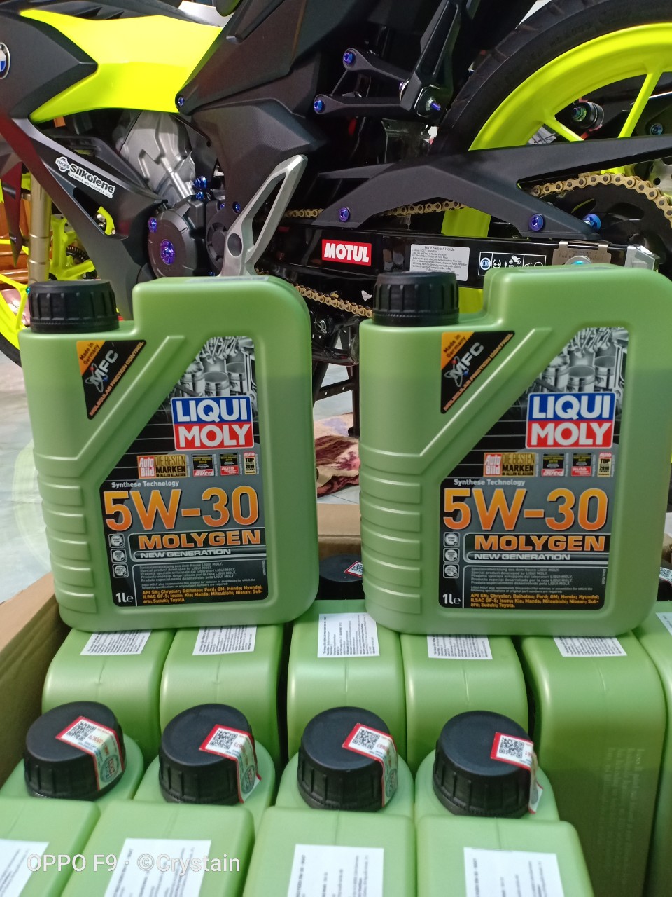 Nhớt Xe Tay Ga Liqui Moly Gen 5W-30 ( 1 Lít ) Full tổng hợp 100% Cao Cấp
