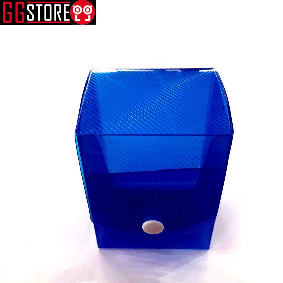 Hộp đựng bài yugioh deck box kmc - màu xanh dương