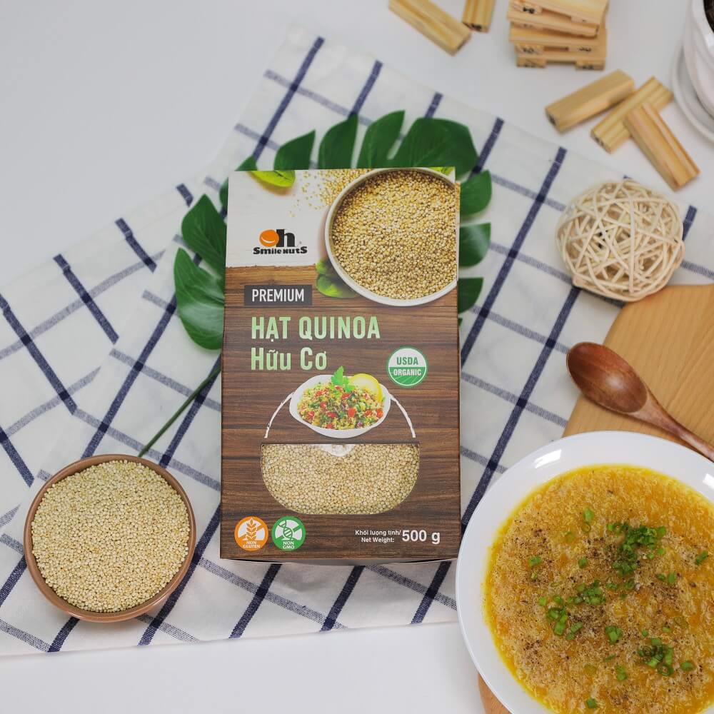 Hạt quinoa hữu cơ 500g -