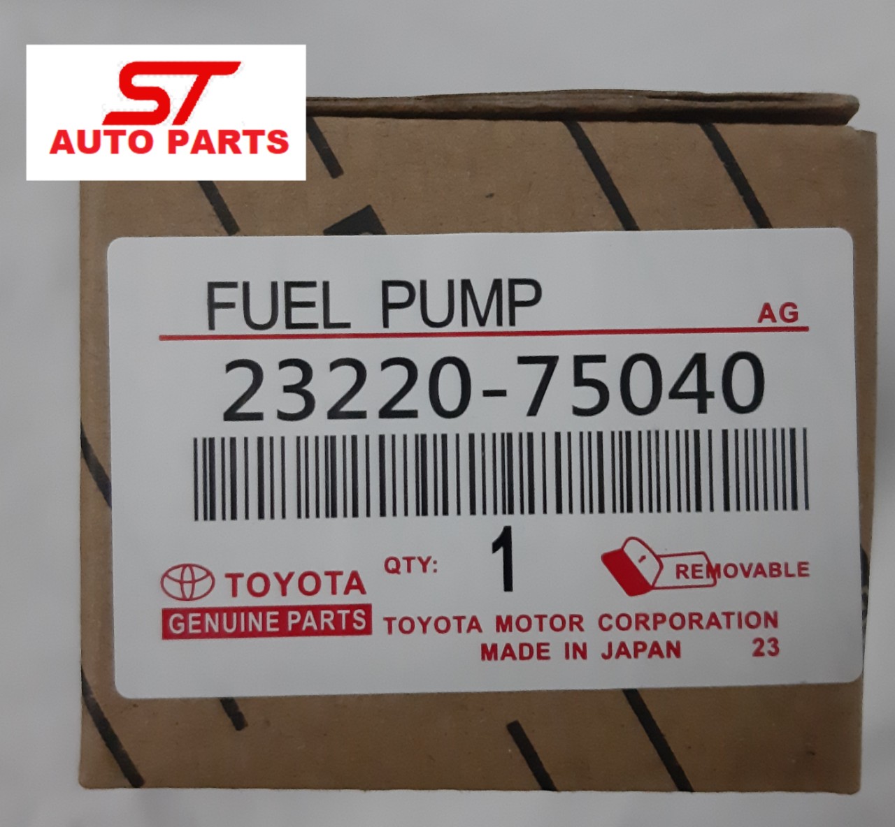 BƠM XĂNG DENSO INNOVA, FORTUNER , MÃ SP:23220-75040