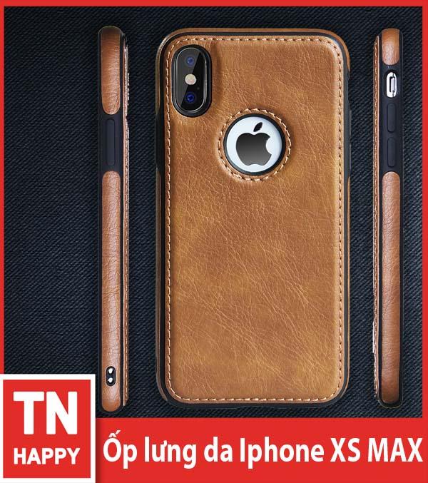Ốp lưng da iPhone XS MAX chất lượng cao - TN Happy phân phối