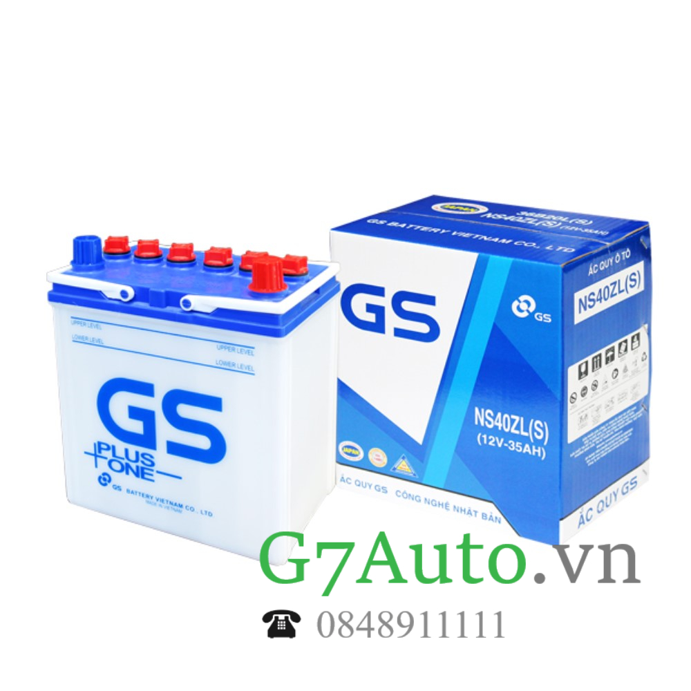Ắc quy gs ns40zl 12v 35ah
