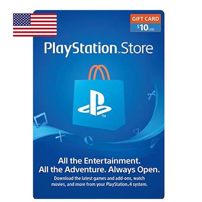 [HCM]Thẻ PlayStation PSN 10 USD Hệ US