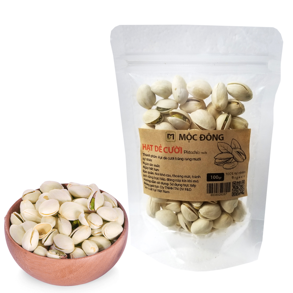 Hạt dinh dưỡng túi 100gr hạt dẻ cười loại hạt lớn