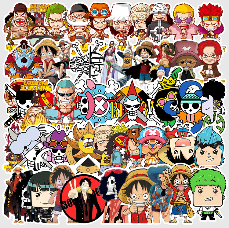 Bộ 50 Sticker One Piece