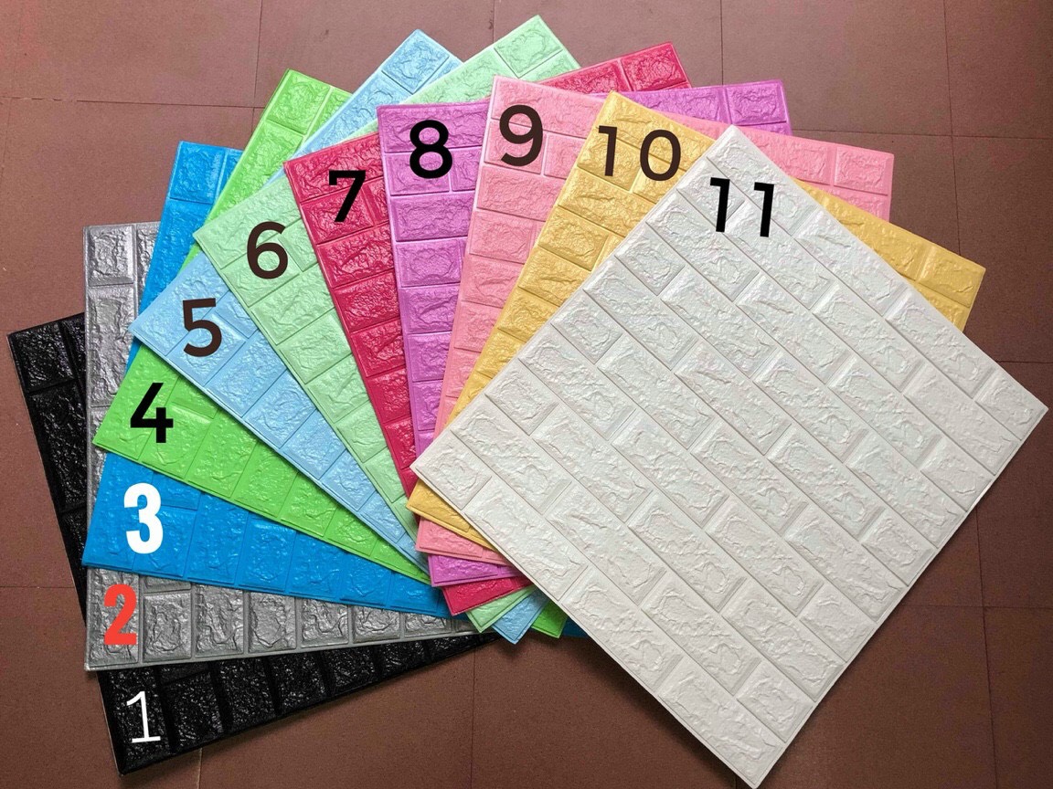 [HCM]Hcm Sỉ Xốp Dán Tường Giả Gạch 3D - Khổ 70X77 Cao Cấp Cách Âm Cách Nhiệt
