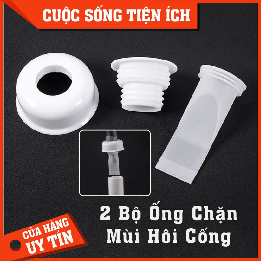 [HCM]2 Bộ ngăn trào ngược mùi hôi cống thần thánh ??Free Ship?? Ngăn Mùi Hôi Cống