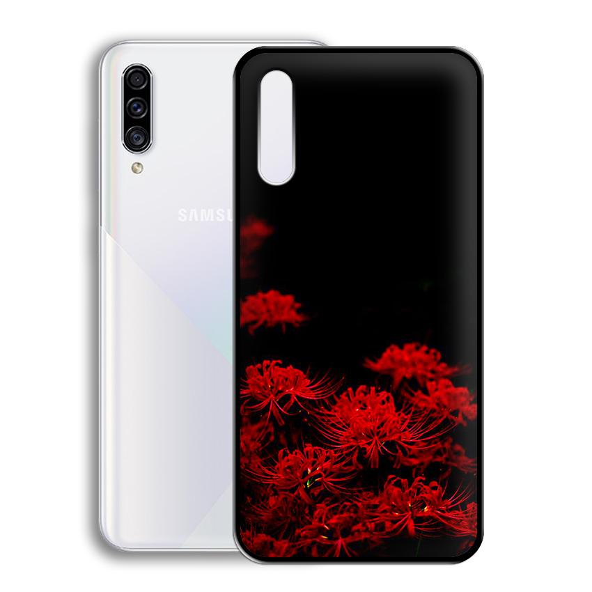 [HCM]Ốp lưng Samsung Galaxy A30S in hoa bỉ ngạn higanbana - 02113 0598 HOABINGAN09 - Viền TPU Dẻo