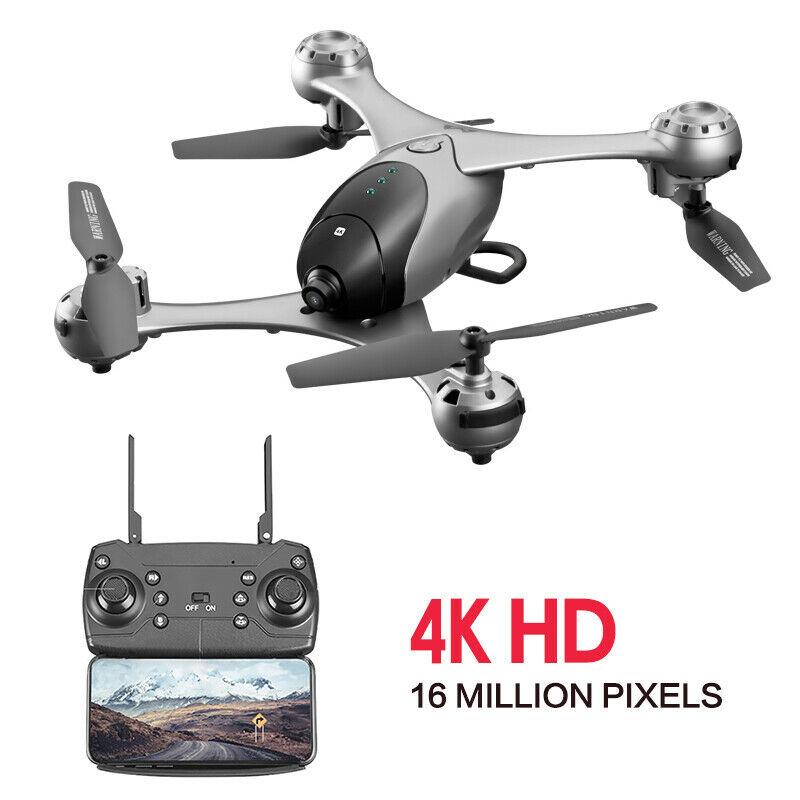 Flycam m6 hỗ trợ gimbal – camera kép 4k – follow me
