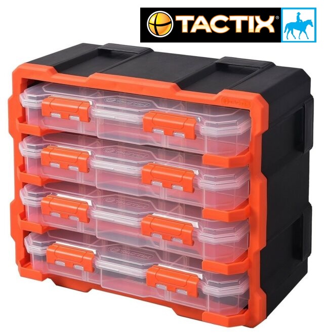 Tủ nhựa ngăn kéo đựng linh kiện tủ thuốc modular storage tactix 320670