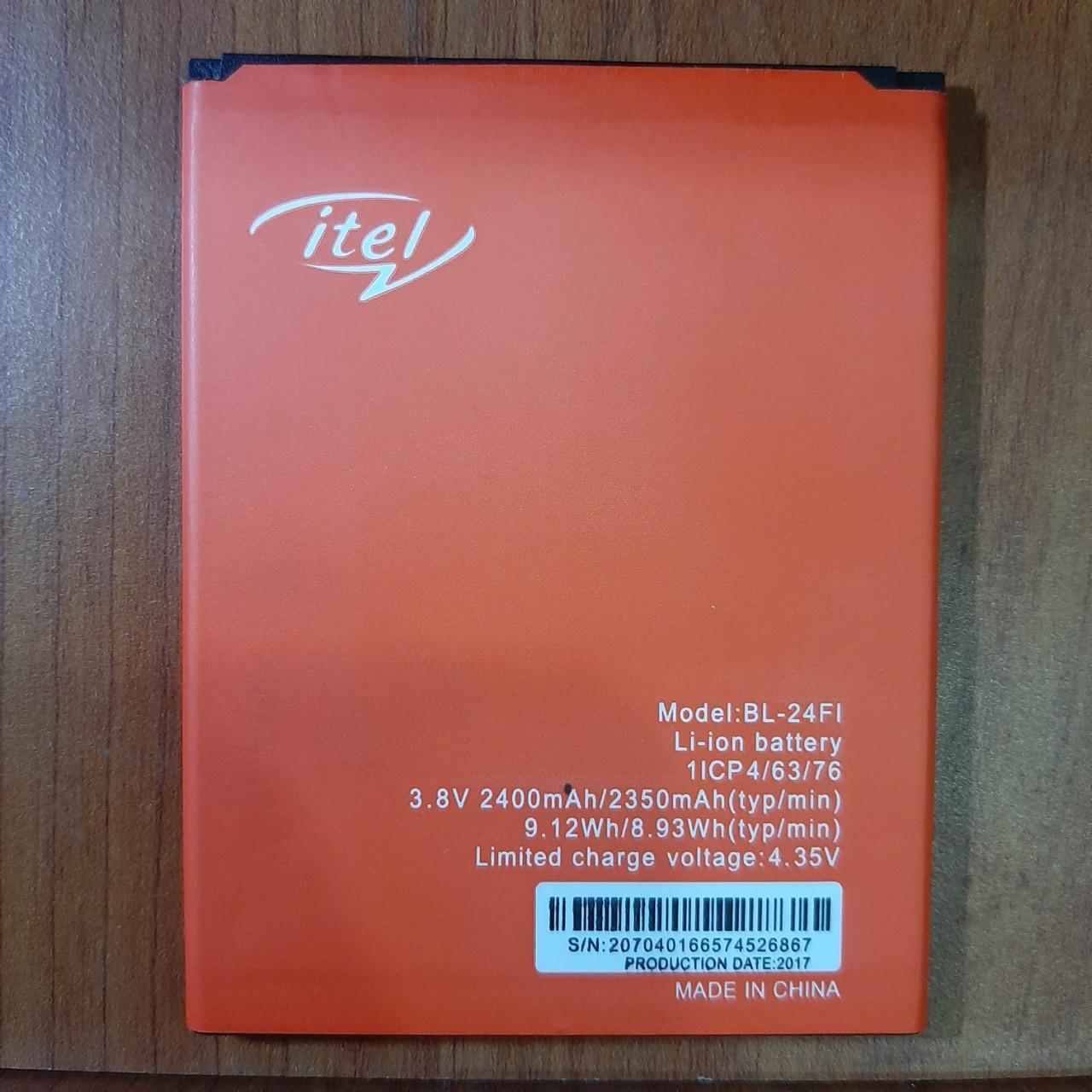 Pin itel 24fi / s12