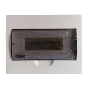 Tủ điện schneider 8 đường,Tủ nhựa âm tường 8 module, cửa trắng EasyBox - Schneider Electric