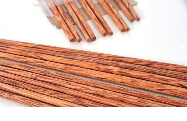 Bộ 10 đôi đũa dừa cao cấp