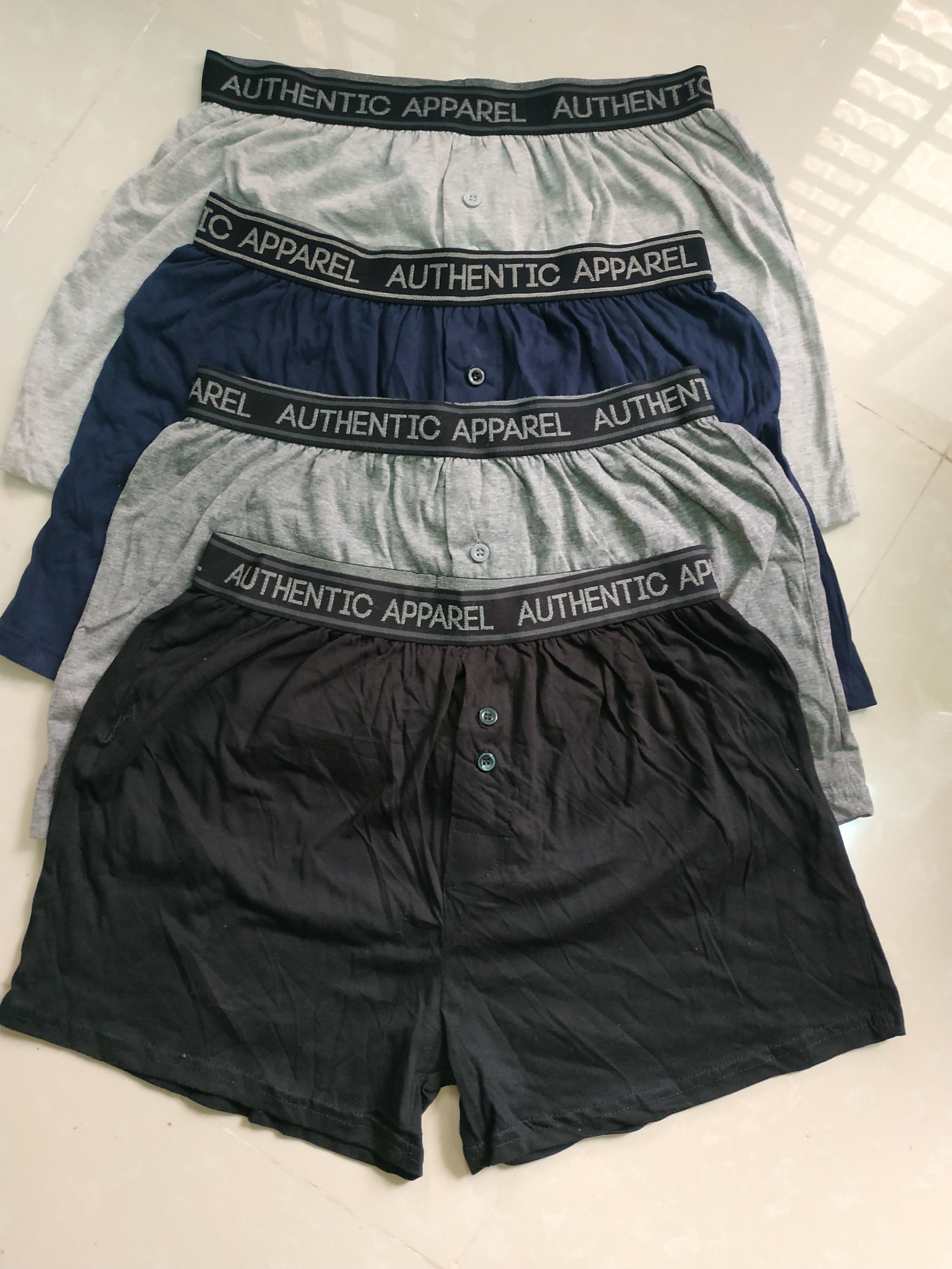 Quần đùi ngủ cho nam thun cotton, thoáng mát LN085 - Bộ 3 quần