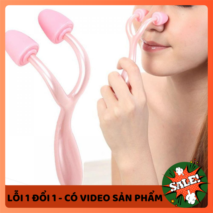 Dụng Cụ Massage Nâng Mũi - Dụng cụ kẹp nâng mũi - Kẹp nâng mũi Hàn Quốc - Cây lăn massage thon gọn cánh mũi tại nhà