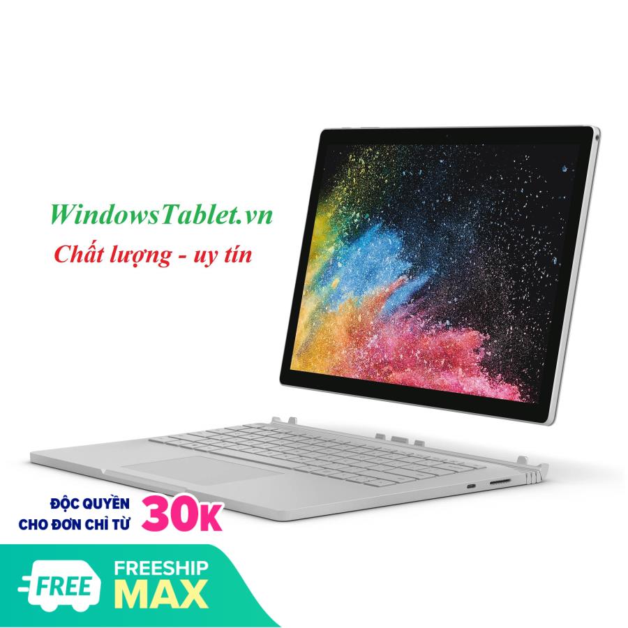 Surface book 2 - 13.5 inch - chip i7-8650u/8g/256gb - tặng bộ phụ kiện cao cấp 790k