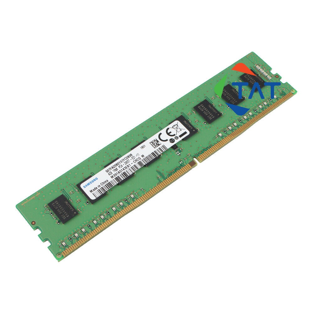 RAM Samsung 4GB DDR4 Bus 2400MHz Chính Hãng cho Máy Tính Để Bàn PC Desktop ,chuyên dùng cho ứng dụng nặng chơi game, thiết kế Bảo Hành 12 Tháng 1 Đổi 1