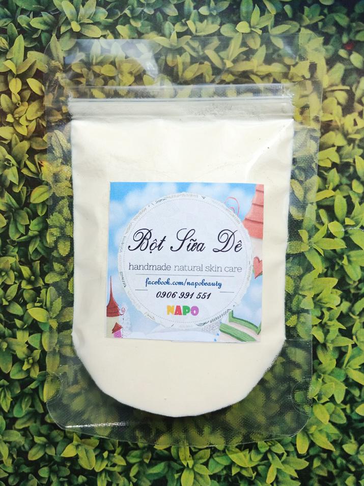 [HCM]Bột Sữa Dê 100 Gram - Dưỡng Trắng Căng Mịn Da