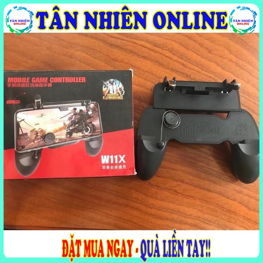 Tay chơi game W11X tay cầm giá đỡ điện thoại bao chất chơi bao đã