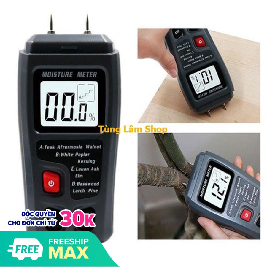 Máy đo độ ẩm sản gỗ và tường