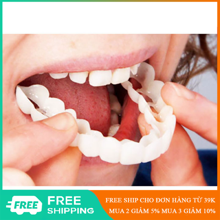 Răng giả snap on smile cải thiện đem lại nụ cười tự tin rạng ngời - KD0117