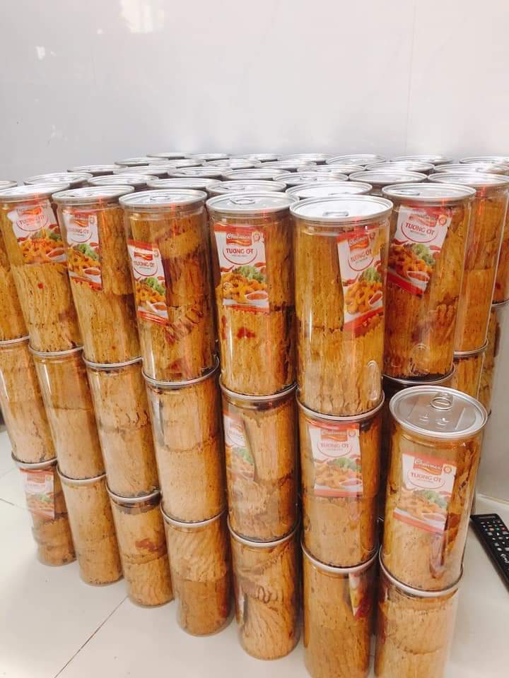 [HCM]Mực cán tẩm vị 200gr