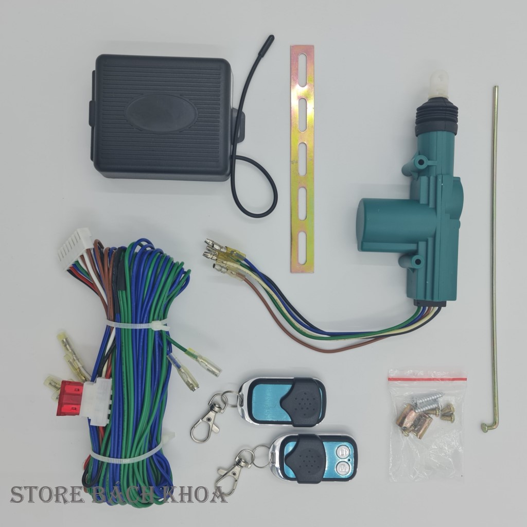 {TẶNG CHỐT CỦA Ô TÔ} Điều khiển khóa cửa ô tô 12V giắc 8 dây - điều khiển chuột tổng - CAR LOCK DOOR - STORE BÁCH KHOA