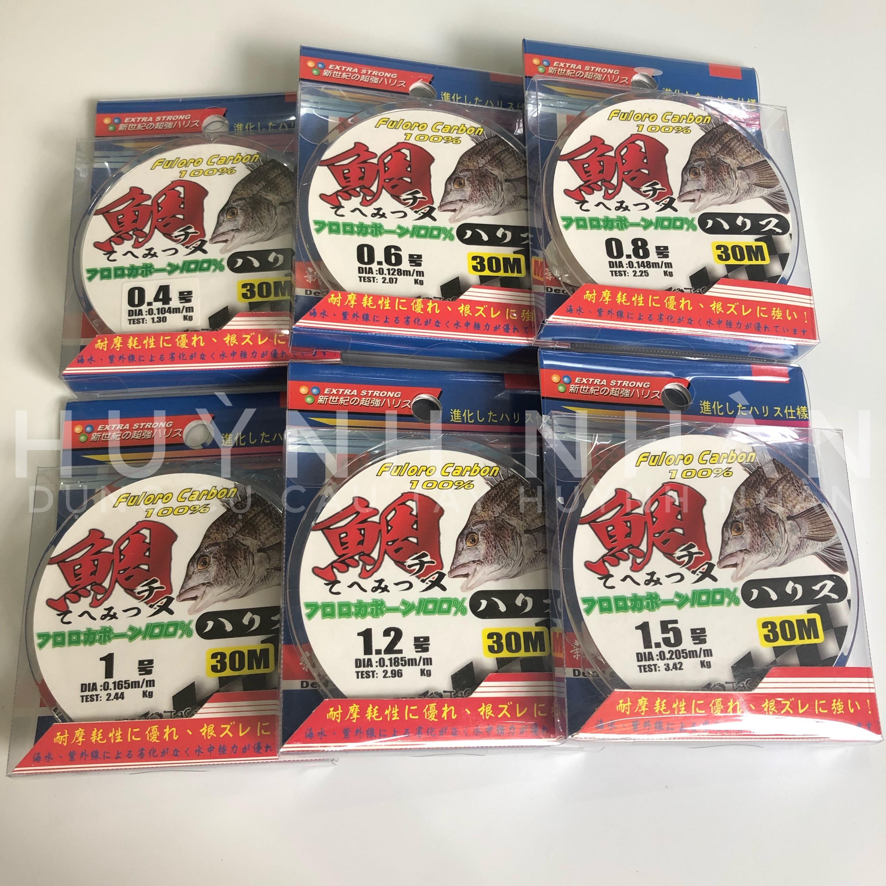 Dây thẻo Tasayan x 30m Fluorocarbon 100%