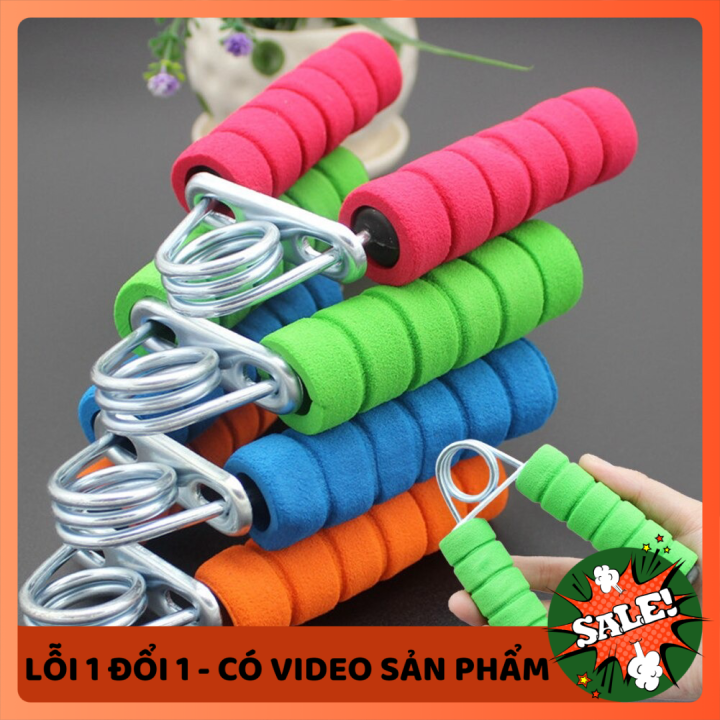 Dụng cụ tập cơ tay - Dụng cụ bóp tay tập lực tay - Kìm bóp tay chữ A có lò xo