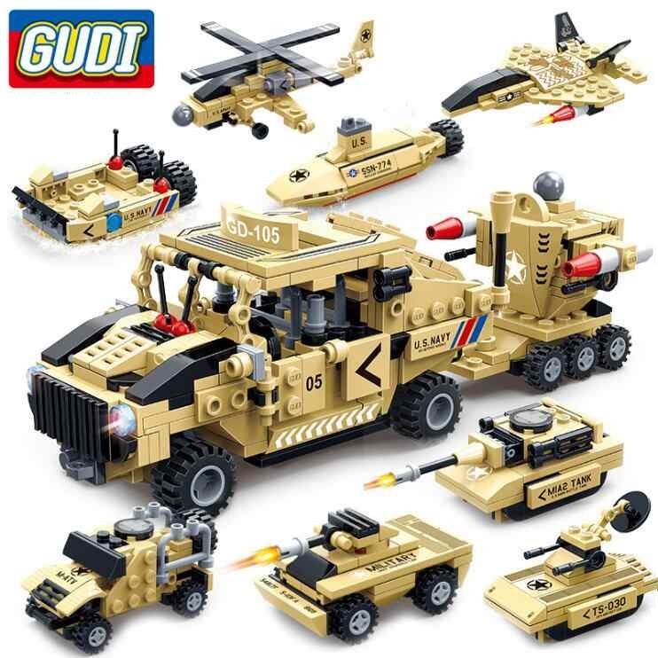 Đồ chơi lắp ráp Gudi Super Sentai 8718 - Chất liệu nhựa cao cấp - Đa dạng 8 mô hình khác nhau