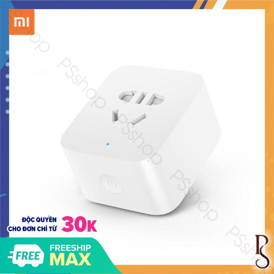 [Mã ELMAR31 Giảm 10%] Ổ Cắm Thông Minh Điều Khiển Qua Wifi Xiaomi Smart Socket / 1 Ổ điện + 2 Cổng Sạc USB / Xiaomi Smart Home Kit