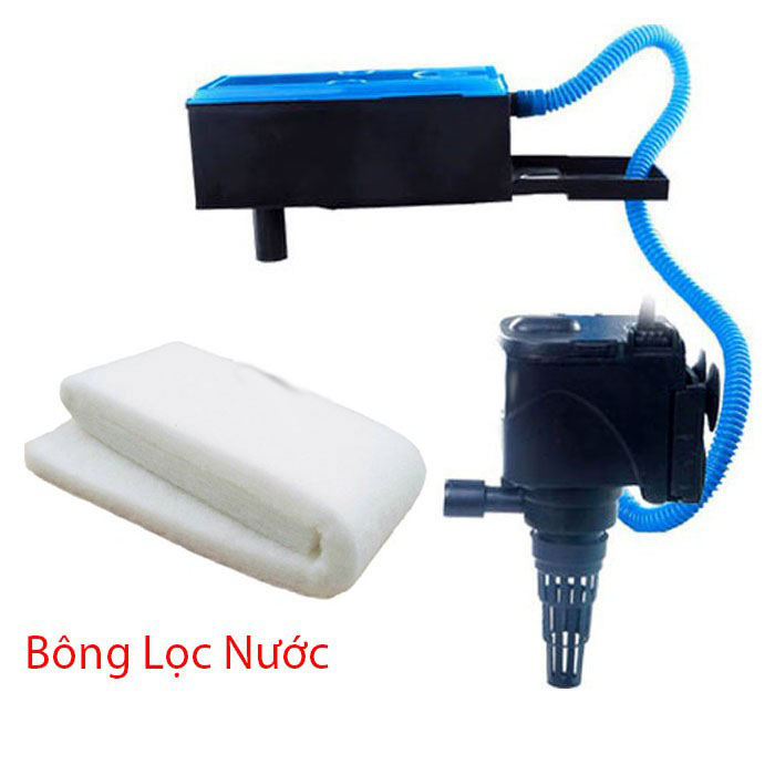 Máy lọc nước Hồ cá bể cá cảnh Electrical RS188 Tặng kèm 01 MIẾNG BÔNG LỌC NƯỚC
