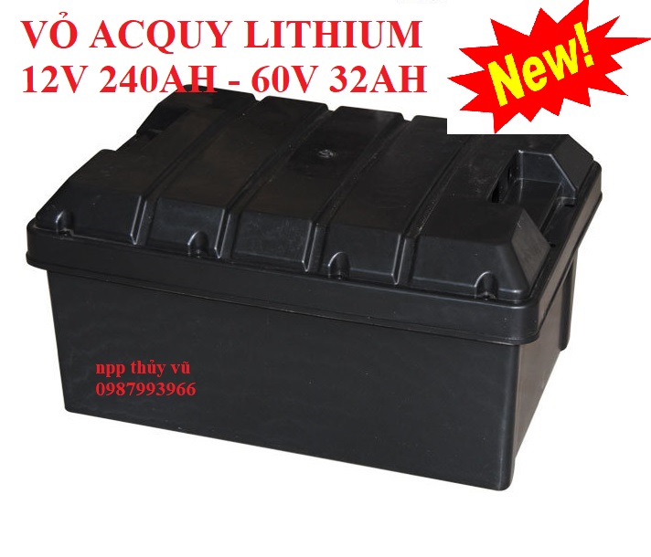 Vỏ bình acquy lithium 12v240Ah - 60V32AH