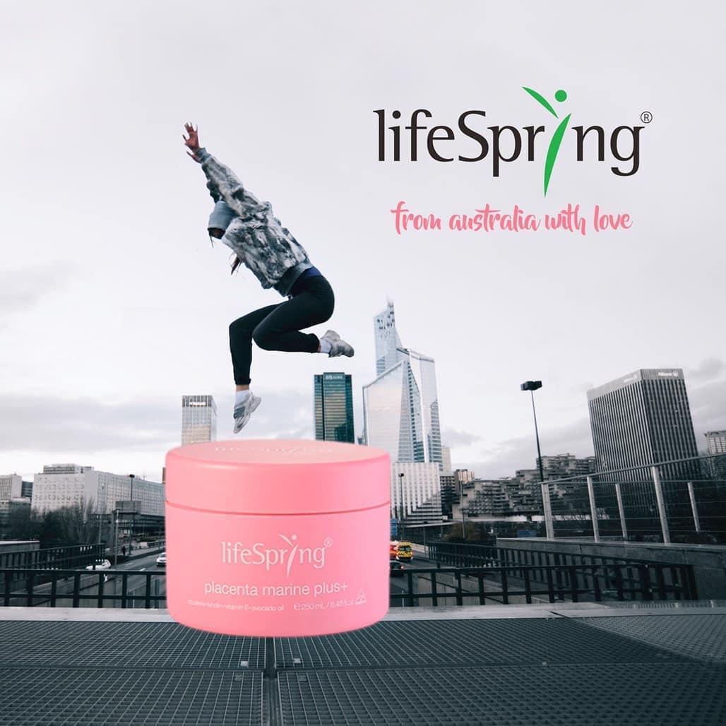 KEM DƯỠNG ẨM, LÀM TRẮNG DA NHAU THAI CỪU LIFESPRING PLACENTA MARINE PLUS+ 250ML ( HÀNG NHẬP KHẨU TỪ ÚC - CAM KẾT HOÀN TIỀN 100% NẾU PHÁT HIỆN HÀNG GIẢ )