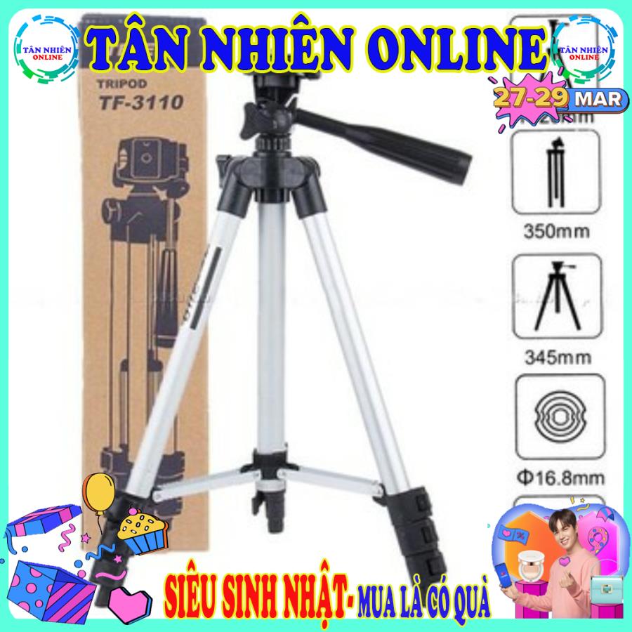 Giá đỡ Tripod 3110 chụp hình 3 chân cho điện thoại máy ảnh