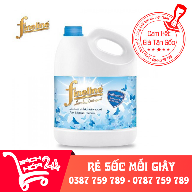 Nước giặt xả Fineline thái lan cho người lớn 3000ml - [Màu Xanh Dương] [BÁCH HÓA 24]
