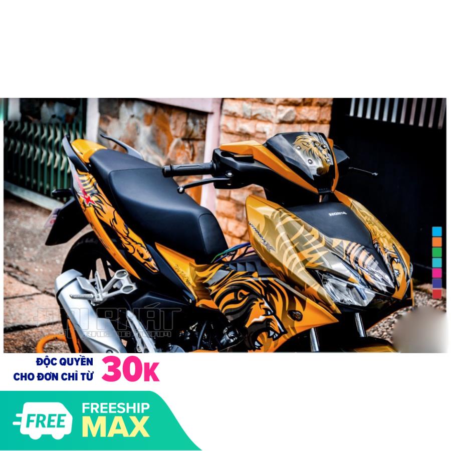 Tem trùm winner X cam đen, tem winner X, tem trum winner x, tem xe winner X, team trùm winner X, tem trùm xe winner X cam đen