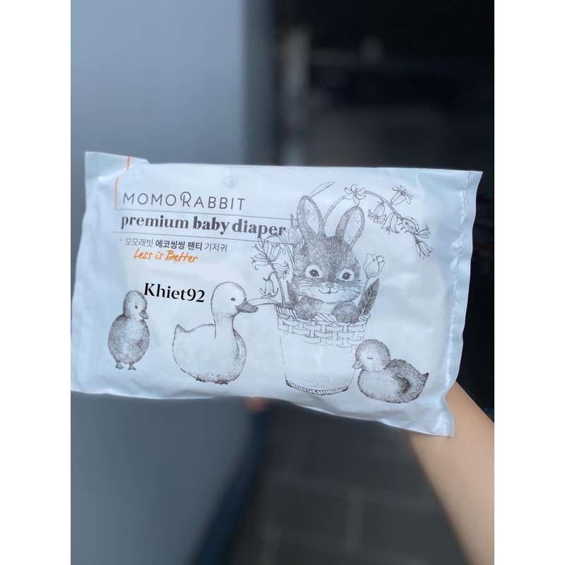 Bỉm quần/dán momo rabbit nội địa hàn đủ size xl ....