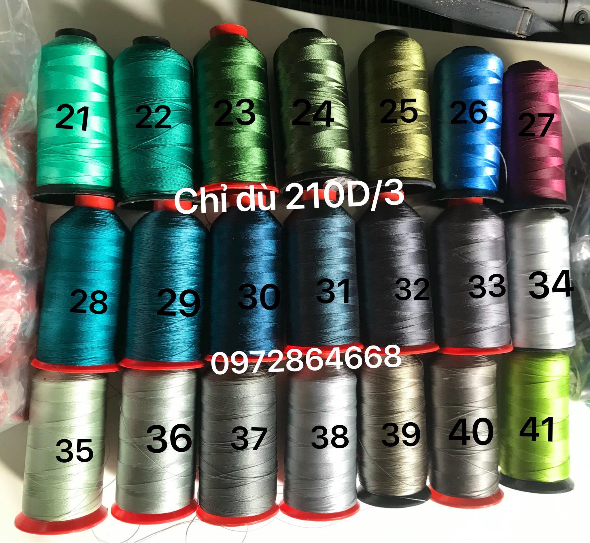 Set 2 cuộn Chỉ dù nylon mỗi cuộn dài 2000met ( sợi chỉ 0,2 - 0,3mm)
