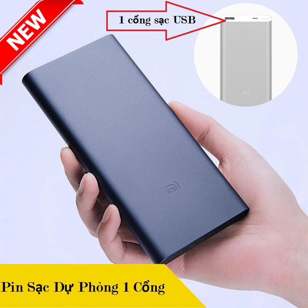 Củ sạc dự phòng, Cuc sat du phong, Sạc Dự Phòng Vỏ Nhôm Bền Đẹp, Lõi Pin 10000mAh, Hiệu Suất Sạc Pin Nhanh - Chất Lượng, Giá Rẻ, Bảo Hành 12 Tháng