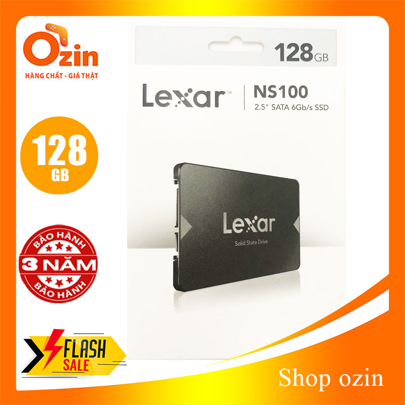 Ổ Cứng SSD Lexar NS10 120GB 2.5 inch SATA III - NS100 120 [ Shop Ozin - Máy tính Ozin ] [ Shop Ozin - Máy tính Ozin ]