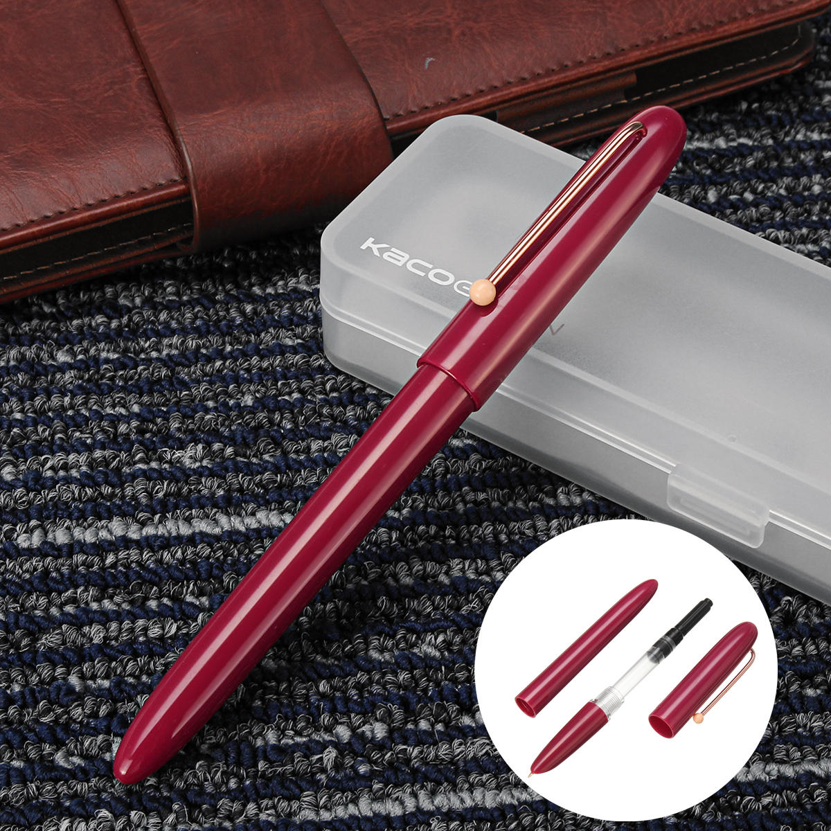 Kaco Retro Fountain Pen | Bút máy Kaco cổ điển kèm hộp quà tặng