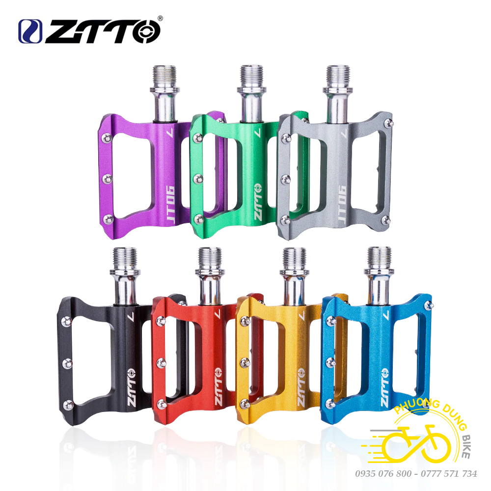 Pedan bàn đạp bạc đạn xe đạp zitto jt06