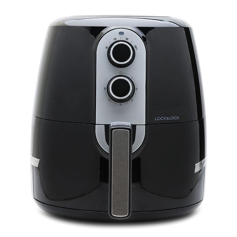 Nồi chiên không dầu lock&lock ejf151 5.2l 1800w - giảm lượng chất béo trong thực phẩm